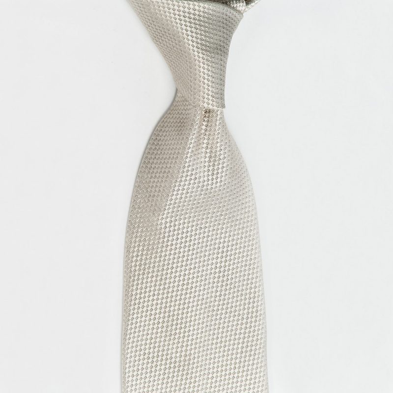 Solid Sand Silk Tie