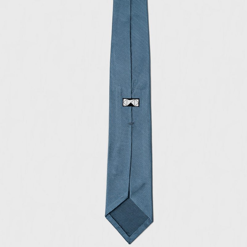 Solid Blue Silk Tie