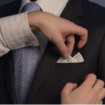 How to fold a pocket square 2