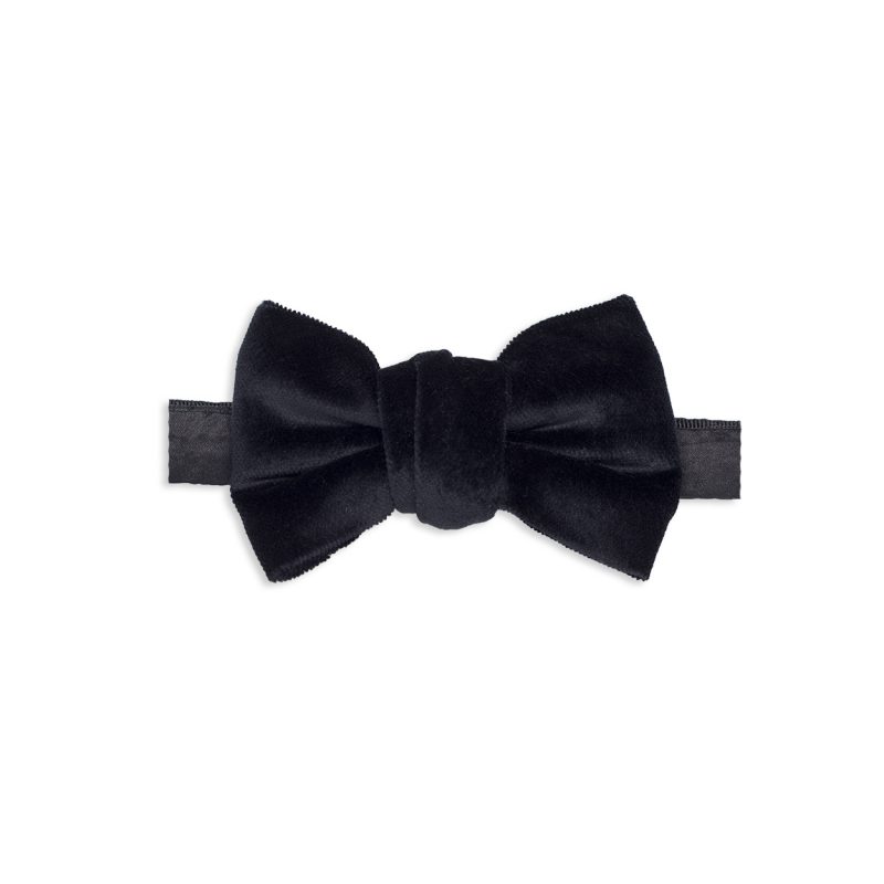 Black Velvet Bow Tie