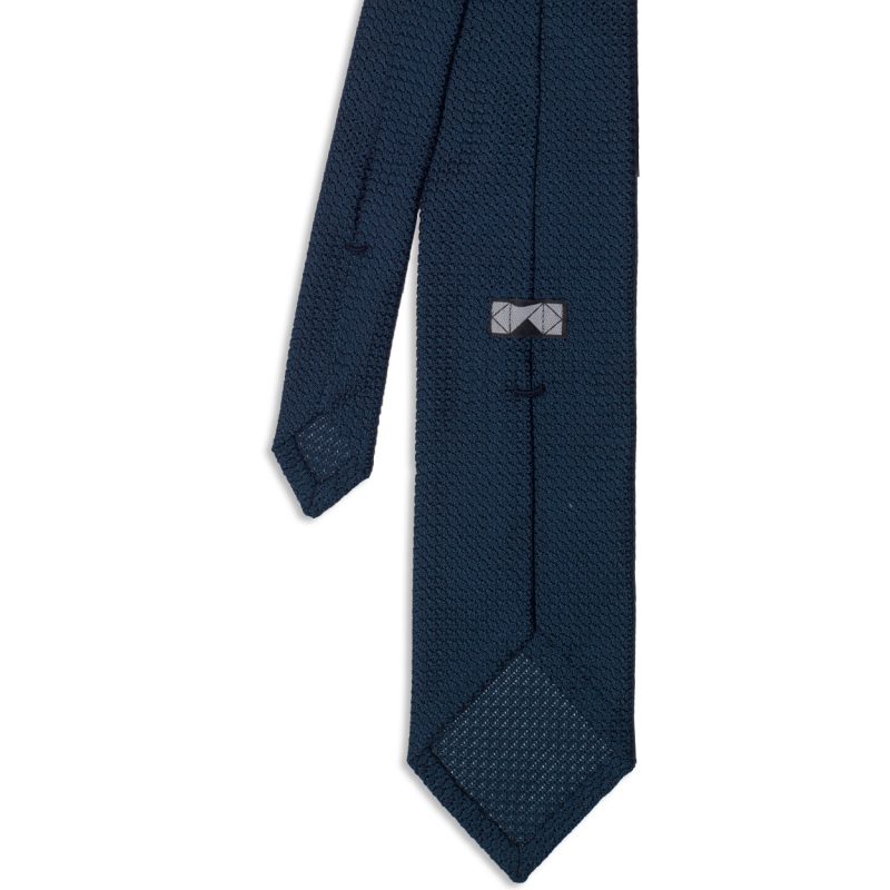 Blue Grenadine Silk Tie