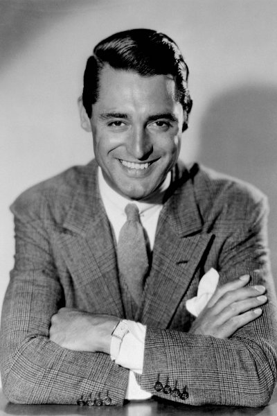 Cary Grant wearing Prince of Wales check